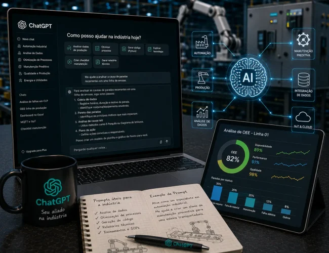 IA Aplicado à Área INDUSTRIAL - Dominando o ChatGPT